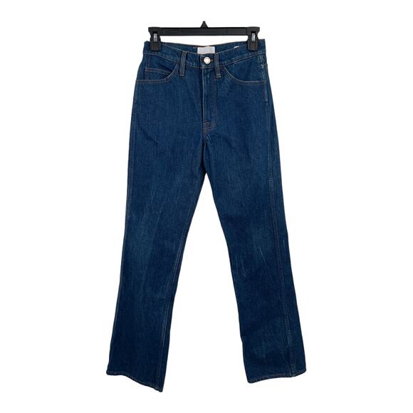 Frame Jeans Le Italien Pixie Flare denim blue size 24 - Picture 1 of 5